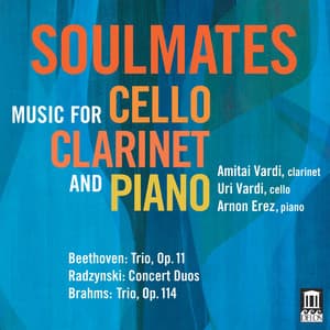 Soulmates: Music for Cello, Clarinet & Piano - Amitai Vardi