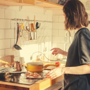 Wicked Jazz Guitar Solo - Bgm for Fresh Cooking at Home - Cheerful Instrumental Cafe Jazz