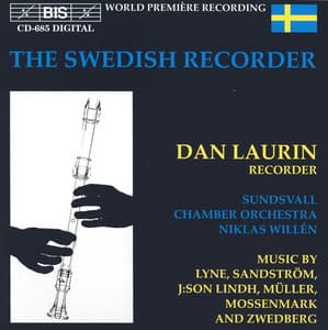 Lyne: Recorder Concerto / Lindh, B.: Recorder Concerto / Muller, L.: Recorder Concerto - Dan Laurin