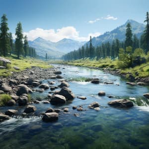 Sleep by the River: Gentle Flow Lullabies - Delta Pure Waves