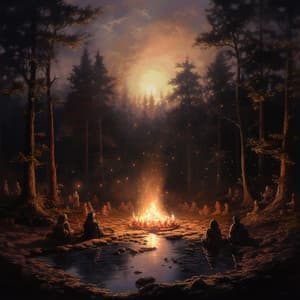 Serenidad De Sueño A La Luz Del Fuego: Música Para Dormir - Producciones Greenred