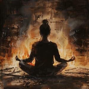 Eco Del Fuego Binaural: Profundidad De Meditación - Satorisonida