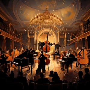 Orchestra Harmony: Balanced Musical Notes - Harmonious Music Moments