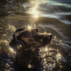 Serene Woofs: Chill Music for Dogs - Blue Puppy