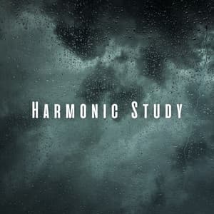 Harmonic Study: Rainy Beats with Crystal Singing Bowl - Rain Sounds Lab