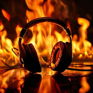 Fire's Echo: Soundscapes for Warm Nights - Pure Binaural Beats Sleep