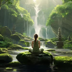 Musical Waterscapes: Serene River Relaxation - Portrait of Nature