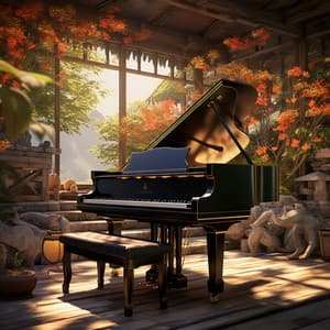 Piano's Yoga Journey: Calming Melodies for Focus - Melody Elf