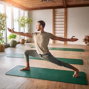 Éxtasis De Yoga: Fluyendo Con Música De Guitarra - Armonía para el alma tranquila