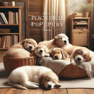 Peaceful Puppies Dream - Sleepy Puppy