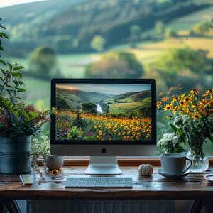 Paisajes Sonoros De Trabajo: Música Binaural Para La Motivación - Música para Oficinas De Lujo