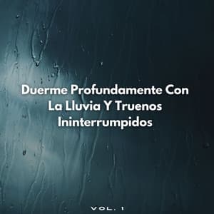 Duerme Profundamente Con La Lluvia Y Truenos Ininterrumpidos Vol. 1 - Sonidos De Truenos y Lluvia