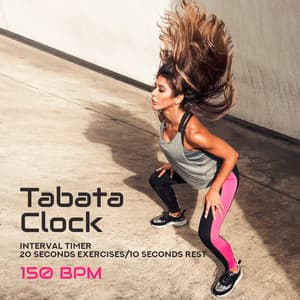 Tabata Clock: Interval Timer 20 Seconds Exercises/10 Seconds Rest  - 40 Minutes of Intensive Training, High Energy, Workout Music Source - Tropical Chill Paradise