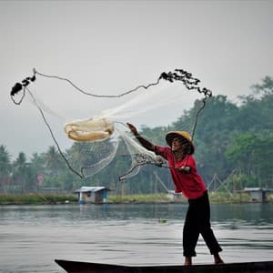 Deep Waterside Productivity: Binaural Work Waves - Binaural Beats Brainwave Entrainment