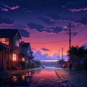 Lofi Twilight: Evening Calm - Peaceful Night Lofi