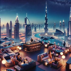 Dubai Night Magic: House Chillout - Dubai Relax Consort