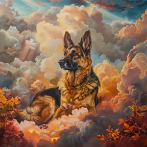 Hundesternbilder: Himmlische Ruheoase - Entspannende Musik für Hunde