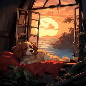 Sonidos Tranquilos De Corrientes Para Calmar La Ansiedad De Tu Perro - Música para Desayuno De Lujo