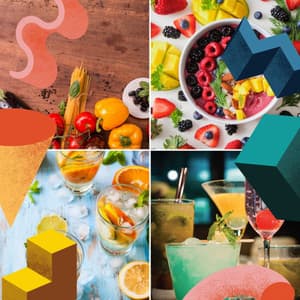 Artistic Ambiance for Dinner with Co Workers - Vintage Cafe Ambiance