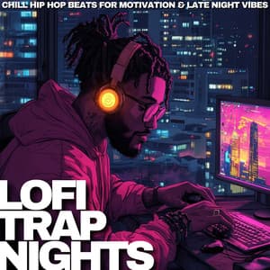 LoFi Trap Nights – Chill Hip Hop Beats for Motivation & Late Night Vibes - Hip Hop Type Beats