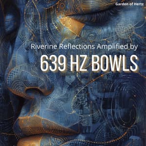 Riverine Reflections Amplified by 639 Hz Bowls - Garden of Hertz
