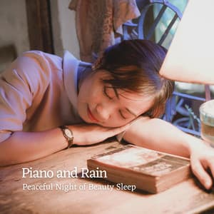 Piano and Rain: Peaceful Night of Beauty Sleep - Piano Jazz Bar