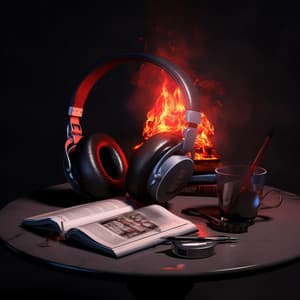 Flame Study: Intellectual Fire Melodies - Mellow Sunday Morning Music