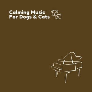Calming Music For Dogs & Cats - Relaxing Piano For Pets