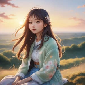 Bamboo Breezes: Tranquil Lofi for Study - Sakura Anime Lofi