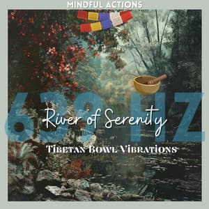 River of Serenity: 639 Hz Tibetan Bowl Vibrations - Mindful Actions