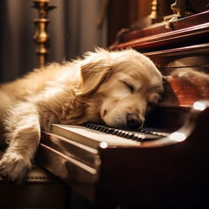 Resonancia Reconfortante: Canciones Para Perros En Piano Melódico - Escalofrío de jazz de piano