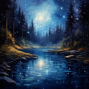 Aguas Místicas: Relajantes Sueños Binaurales - Sonido del río para dormir