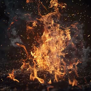 Warmth and Chill: Serene Fire Sounds for Massage Relaxation - Spa Music Station