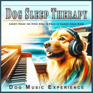 Dog Sleep Therapy: Anxiety Relief for Hyper Dogs to Relax to Calming Ocean Waves - Dog Music Experience