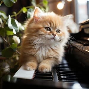 Susurros De Piano Relajantes Para Gatos - Experiencia de piano y olas del océano