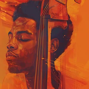 Lienzo De La Música Jazz: Melodías Impresionantes Y Coloridas - Jazz de fondo suave