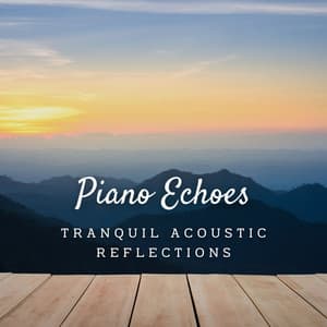 Piano Echoes: Acoustic Serenity Melodies - Coffee Shop Piano