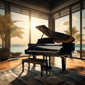Piano's Work Harmony: Calming Tunes for Efficiency - Focus