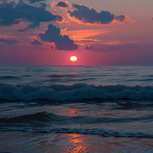 Serenidad Del Océano: Paisajes Sonoros Calmantes Del Mar - Campos relajantes para siempre