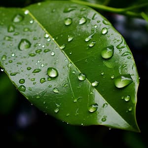 Rain in the Heart of Nature: Tranquil Forest Showers - Dusty Clav