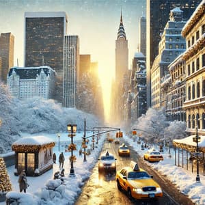 Winter New York Jazz: Elegant Mix - Background Instrumental Music Collective