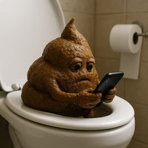 Me poep is game verslaafd! | Grappige vieze liedjes - De Tekentovenaar