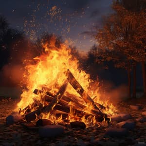 Yoga Fire Meditation: Energizing Warm Rhythms - Binaural Reality