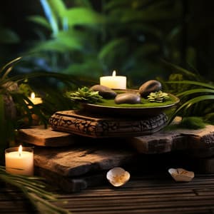 Rainy Spa Harmonies: Music for Massage Bliss - Mahogany
