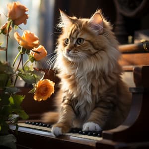 Piano Para Gatos: Ronroneo De Elegantes Melodías - Gato de piano