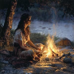 Relajación Del Fuego: Melodía De Brisas Tranquilas - Lista de reproducción de música relajante