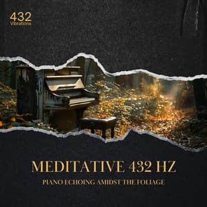Meditative 432 Hz Piano Echoing Amidst the Foliage - 432 Vibrations
