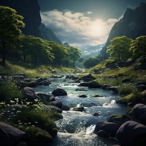 Asanas Tranquilas En El Arroyo: Música Para La Práctica De Yoga - Grabaciones de la madre naturaleza