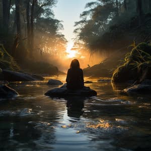 Reflejos Meditativos Del Río: Aguas Tranquilas Para La Paz Interior - Naturaleza y Sonidos Fondos