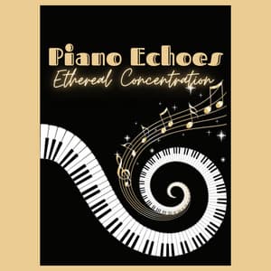 Piano Echoes: Ethereal Concentration - Piano and Thunderstorm
